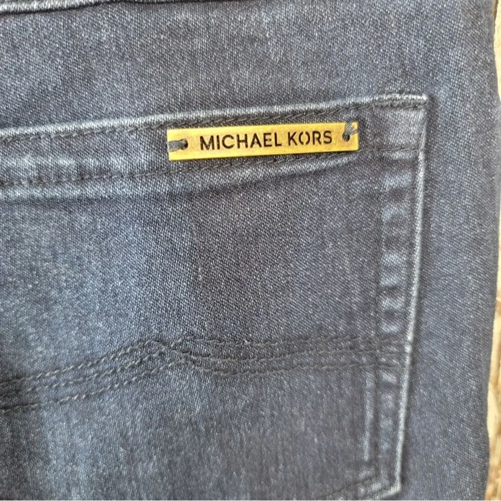 Michael Kors Blue Denim Bootcut Mid-rise Jeans Womens Size 12